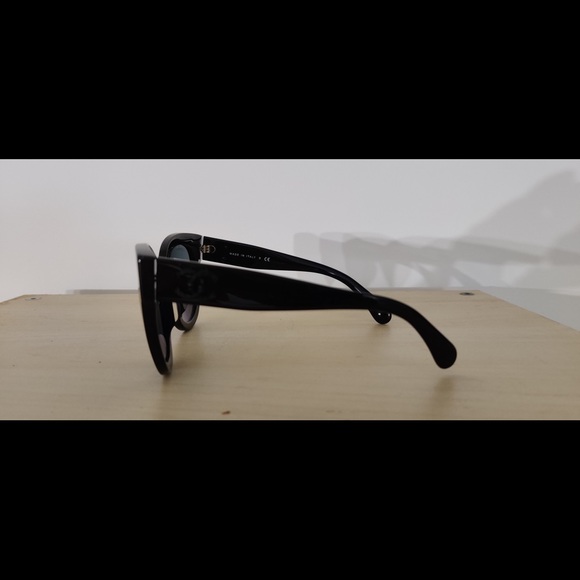 Chanel Butterfly Signature CC Sunglasses 5358-A Black - Picture 3 of 4
